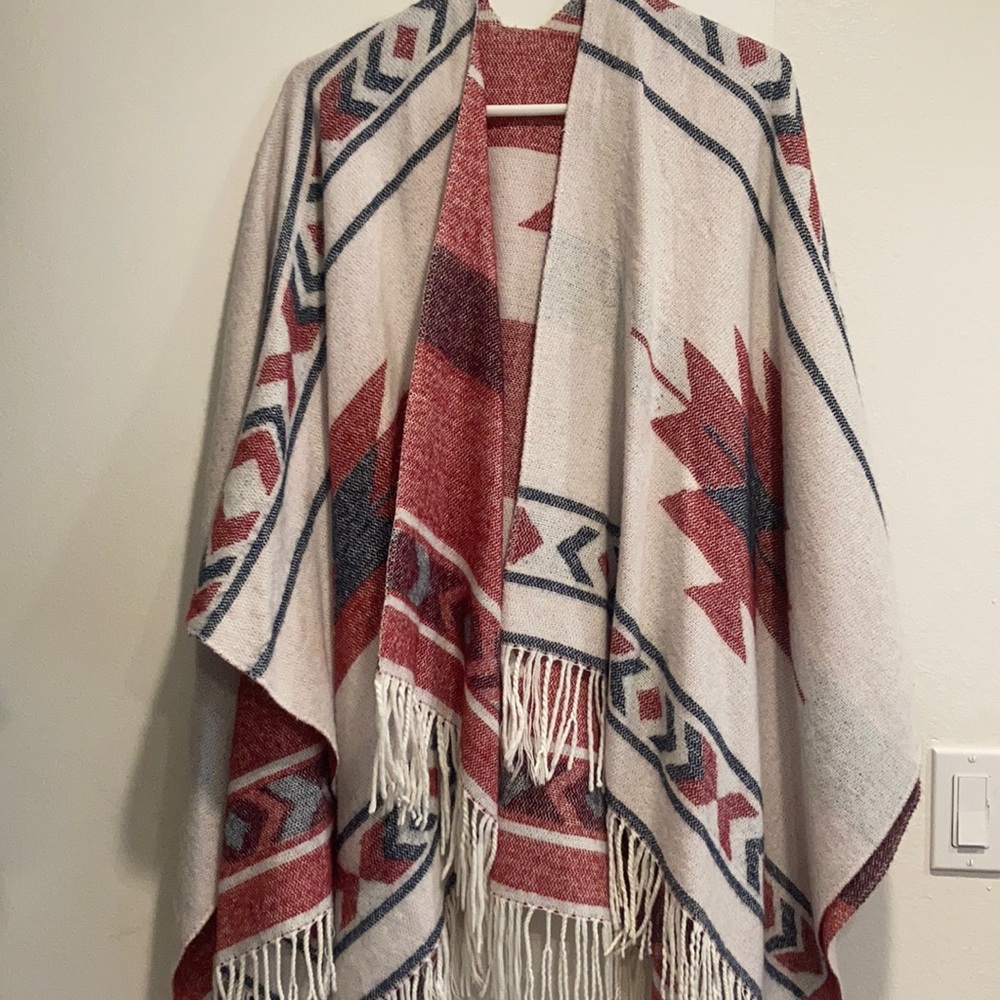 Cozy poncho